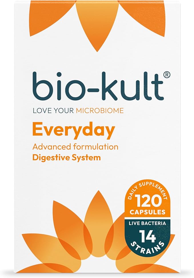 Bio-Kult Everyday Multi-Strain Formulation Probiotics for Digestive System, 120 Capsules (Pack of 1)