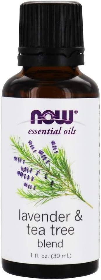 Essential Oils, Lavender & Tea Tree, 1 fl oz (30 ml) - Now Foods