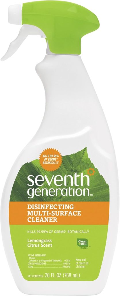 SEVENTH GENERATION CLNR,MULTI-SURF,DISINFECT, 26 FZ