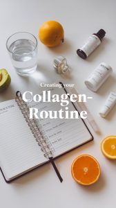 Creating a good collagen-boosting routine means looking at your whole life. It's about making a long-term plan for your skin health. Since collagen levels drop as we age25, it's important to act early to keep your skin looking good